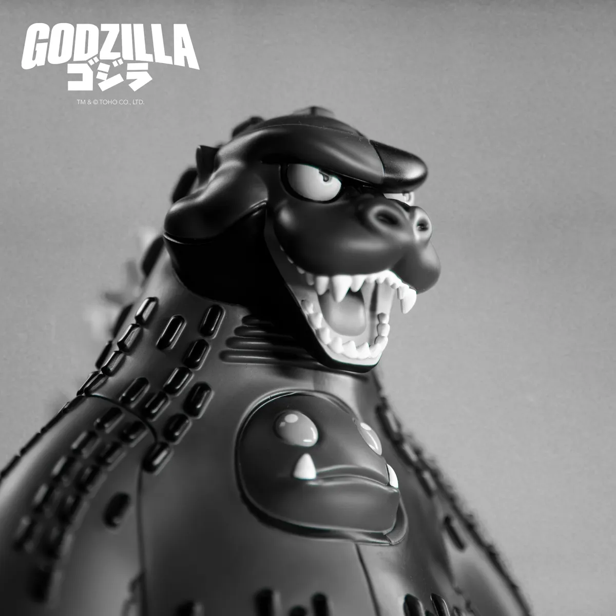Pre-Order the Limited Edition Monochromatic Godzilla Chomp Vinyl Figure