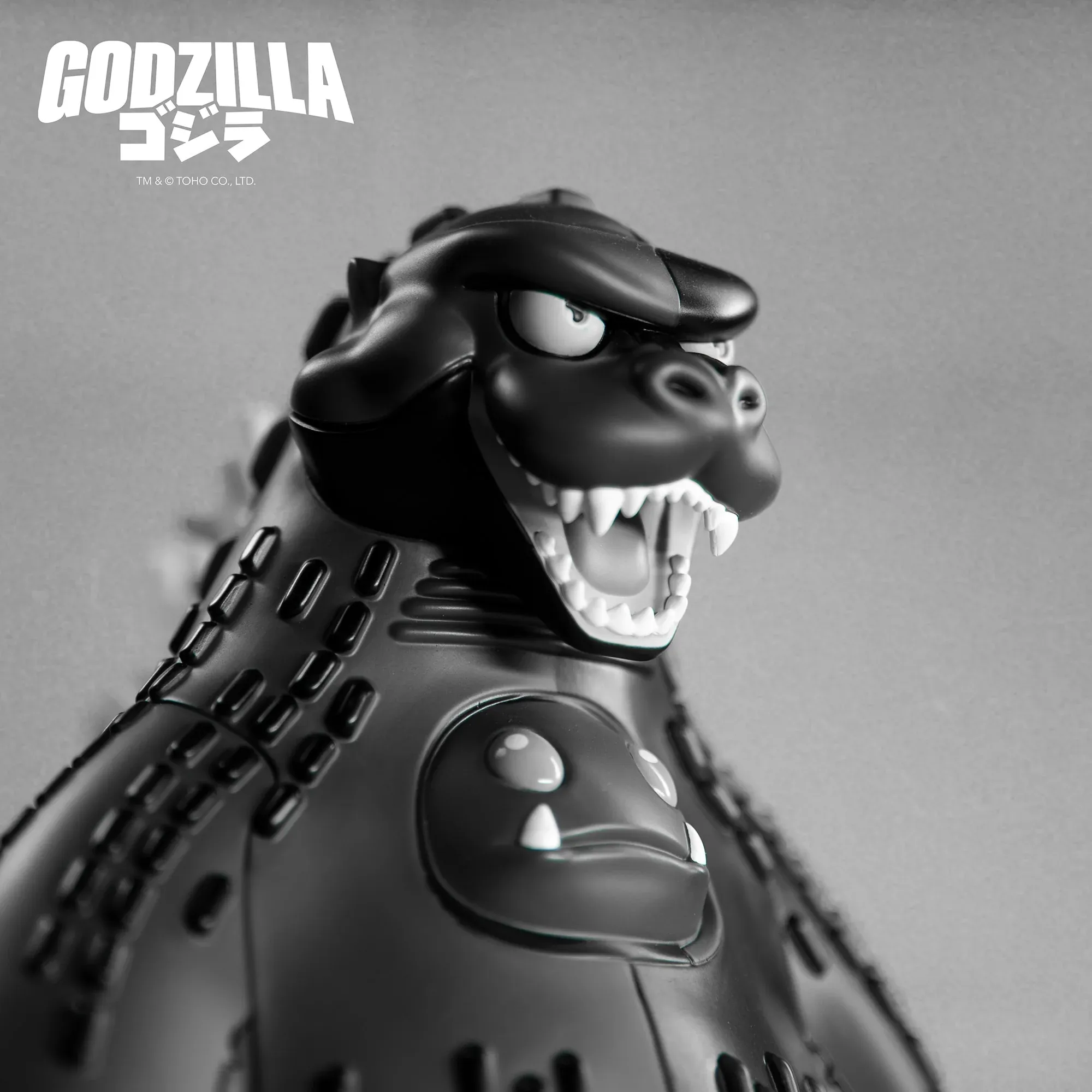 Pre-Order the Limited Edition Monochromatic Godzilla Chomp Vinyl Figure
