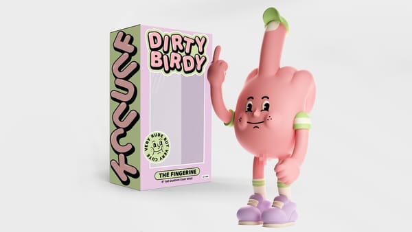 Kickstarter for "Dirty Birdy" vinyl figure by Stay Dirty x catbob is live