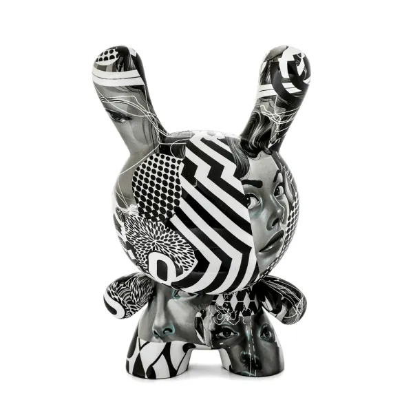 20th Anniversary Monochromic Dunny 8" Art Figure by Tristan Eaton (LE of 1000)