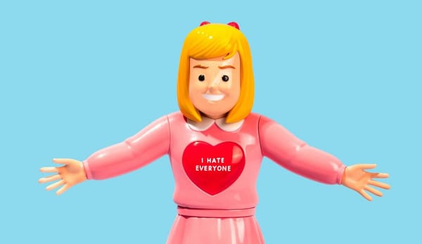 Joan Cornellà's New Figure "I Hate Everyone" Drops This Week!